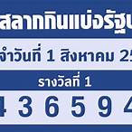 สลากกินแบ่งรัฐบาลย้อนหลัง 2565